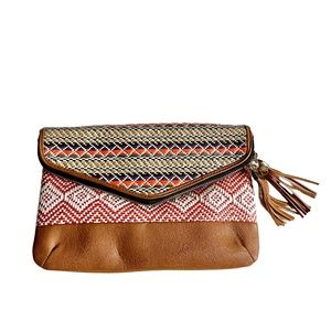 NWOT Aldo Boho Clutch Purse w/ Removable Strap